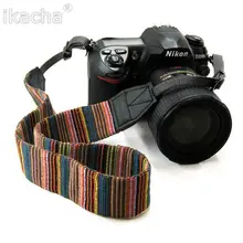 10 шт. Винтажный стиль холст камера плечевой шейный ремень для Nikon для Canon для sony для DSLR камеры+ отслеживание