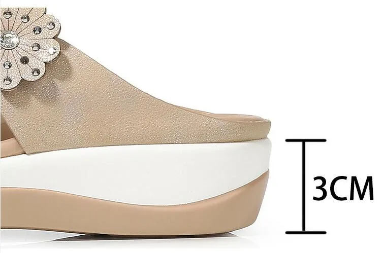 wedge slippers woman sexy