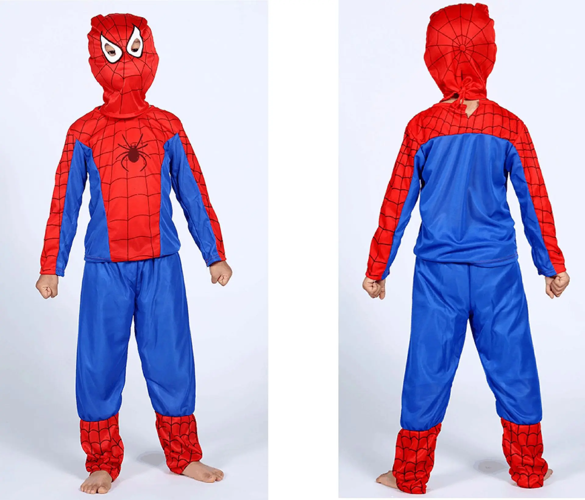 2019 Children Red Spiderman Costume Batman Superman Halloween Costumes For Kids Superhero Capes Anime Cosplay Carnival Costume