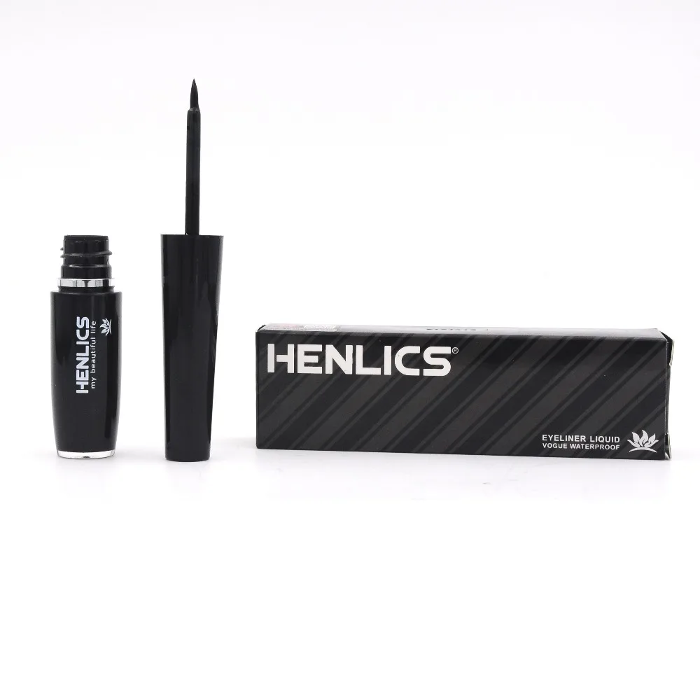 HENLICS beauty Black 24 часа долговечная Водостойкая Подводка для глаз жидкая подводка для глаз карандаш профессиональная косметическая Инструмент