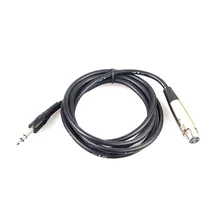 3m 3 Pin XLR Female to 6.5mm Plug Recording Studio Microphone Cable Mixer Audio Lead Male Jack Dynamic Mic Wire Cord Karaoke