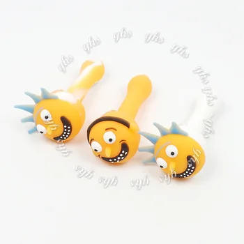 

Funny Pickle Smoking silicone Pipe Heady tobacco Hand Pipes colorful Smoking Accessories