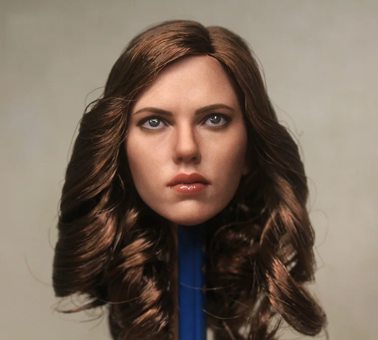 Весы 1/6 женские головные уборы 5 0 Scarlett|1/6 scale|black widowscarlett johansson |