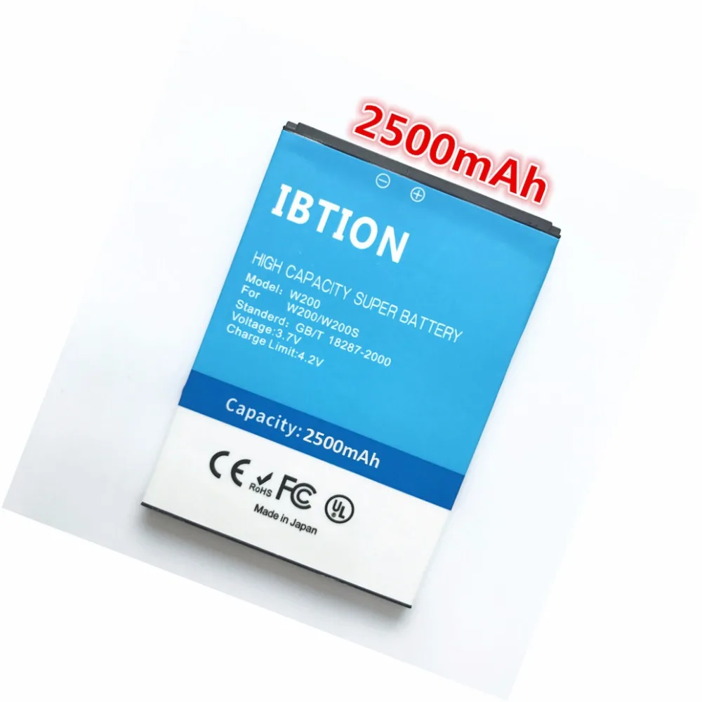 IBTION 2500mAh аккумулятор для телефона THL W200 w200s W200C|battery for|battery for thlphone battery |