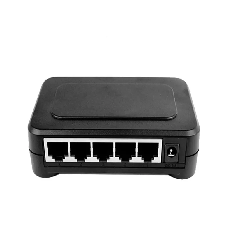 OEM factory Outlet Brand 5 Port Gigabit Switch cheapest network switches 10/100