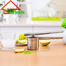 Free Shipping Hand Press Fruit Vegetable Tools Stainless Steel Lemon Squeezer Hot New Gadgets 2018 Fruit Juicer Kitchen Tool