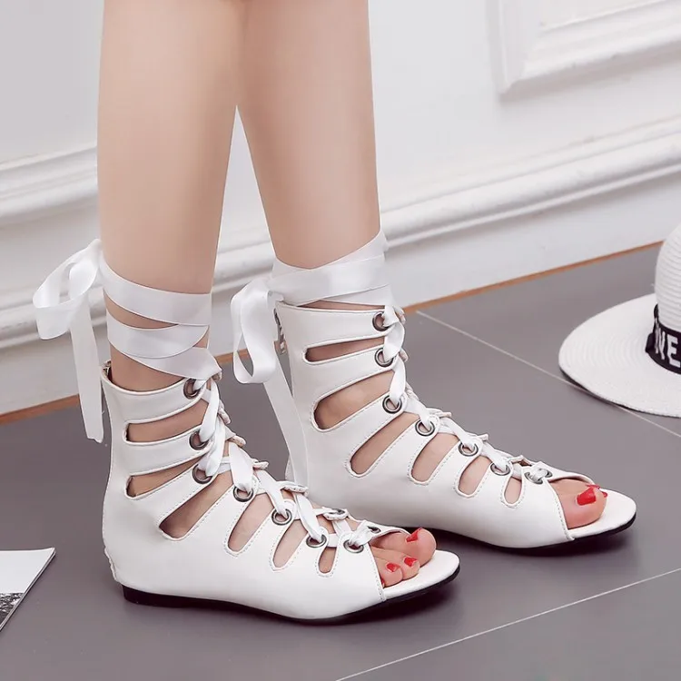 

Big Size 11 12 13 14 15 16 17 18 19 high heels sandals women shoes woman summer ladies Round head open-toed Thick with sandals