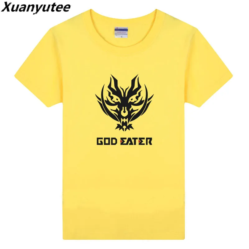 Xuanyutee God Eater 5 геймерских фанатов индивидуальная Футболка мужская хлопковая