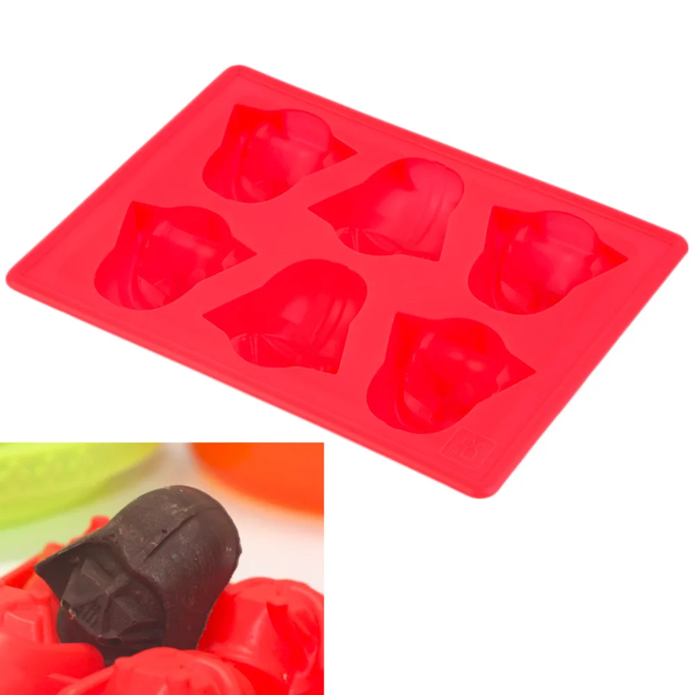 R2-D2 Mold Ice Cube Tray Muffins Candy Chocolate Baking Bath Bomb Soap Star Wars