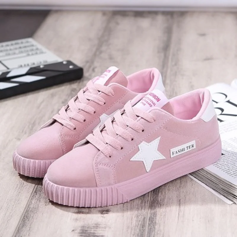 1 Femmes Vulcanisé Casual forme Plate 2 Dames Mode Chaussures Toile De 2018 57wvEq1I