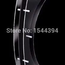 Прозрачный акриловый Подиум прозрачная акриловая мебель горячая C Форма акрилового оргстекла. Акриловая подиумная подставка с полкой