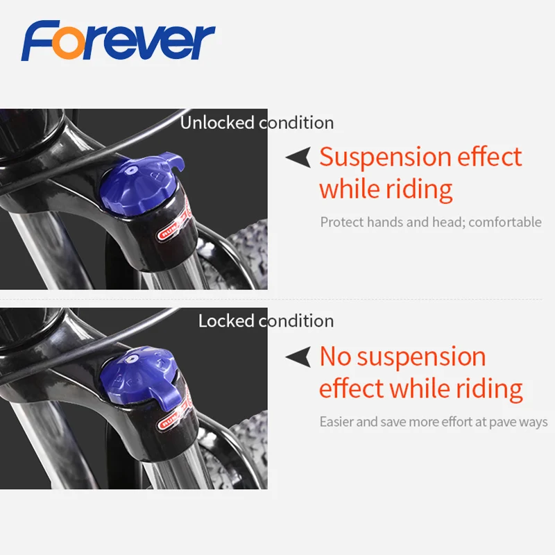Perfect FOREVER Damping Mountain Bike Aluminium Alloy off-road Bicycle Mechanical Double Disc Brake Racing Cycle MTB 26 in 27 Speed 4 Perfect FOREVER Damping Mountain Bike Aluminium Alloy off-road Bicycle Mechanical Double Disc Brake Racing Cycle MTB 26 in 27 Speed 4