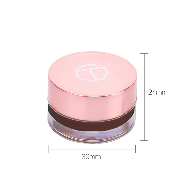 Водостойкий карандаш для бровей Eye Brow Make Up Tint Cream 3D натуральный коричневый темно-серый 6 цветов стойкий гель для ногтей с Brow Bush