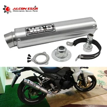 US $32.3 10% OFF|Alconstar Universal Modified Motorcycle Exhaust Pipe WRS Exhaust Muffler For VFR400 CBR400 CB400 CBR250 R6 Black Yellow-in Exhaust &amp; Exhaust Systems from Automobiles &amp; Motorcycles on Aliexpress.com | Alibaba Group