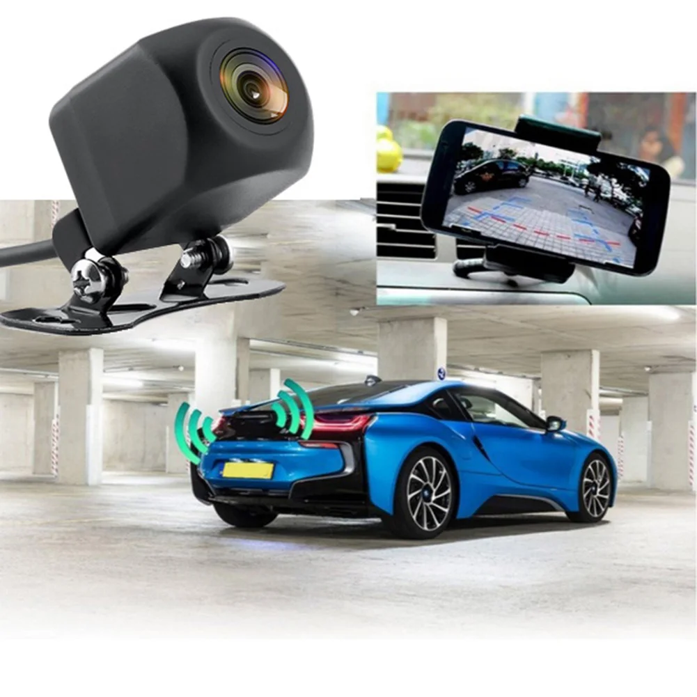 Wi-Fi камера заднего вида ночного видения Автомобильная камера заднего вида мини автомобиль водонепроницаемый вождения рекордер для IPhone и Android тахограф