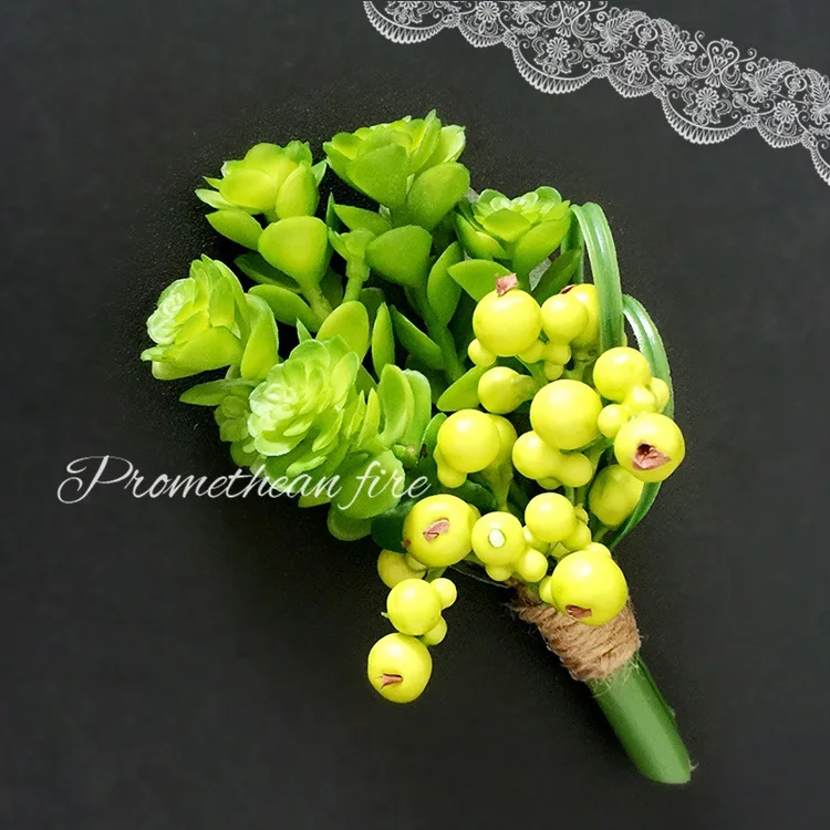 

Wedding Brooches Artificial Flower Bridesmaid Bridal brooch for BRIDE Marriage YT034