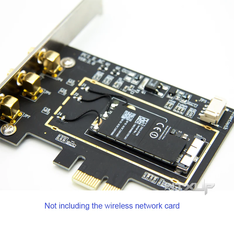 BCM94360CSAX BCM943602CS Bcm94331CSAX desktop PCI e PCIE 1x 16x PC wifi + bluetooth адаптер конвертер для WLAN карты