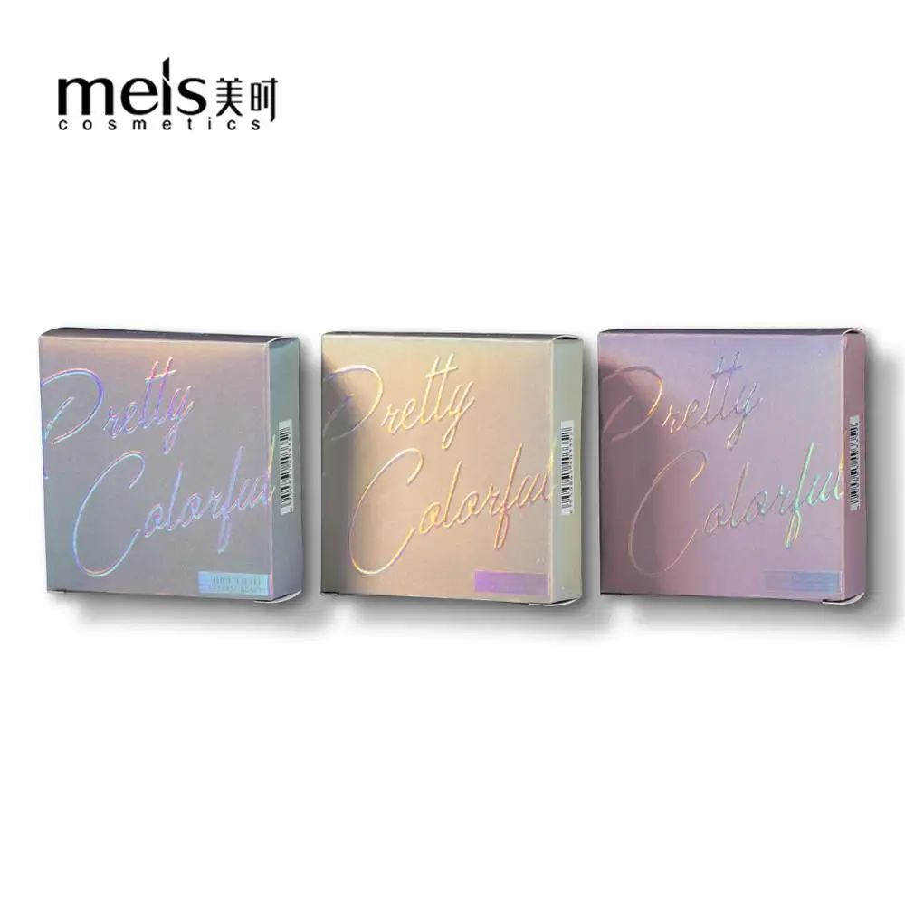 

MEIS Beauty Makeup Shimmer Highlighter Contouring Face Cosmetics Pressed Powder Highlight Palette Brighten Skin Maquiagem