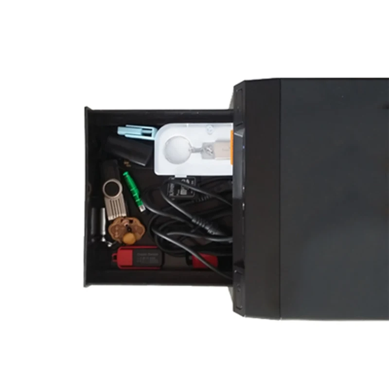 Черный 523 флоппи-дисководы 5,25 дюйма металлический корпус компьютерное шасси CD-ROM ящик для хранения ящика Шкаф коробка для хранения сигарет