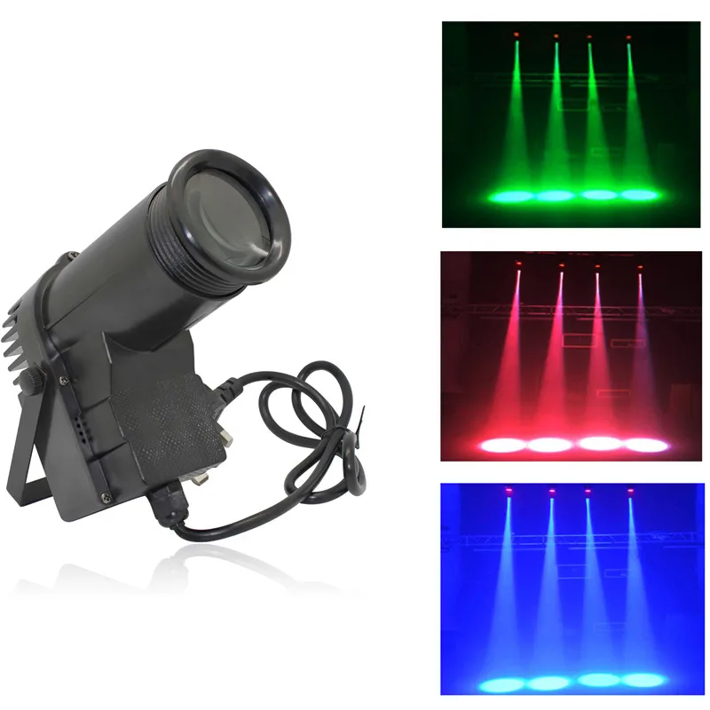 

30W Multicolored Light 3 Control Modes Mini LED Stage Lamp Black LED Atmosphere Light DJ Disco Holiday Stage Lighting effect