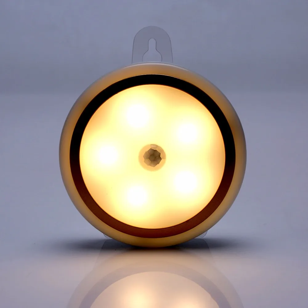 

Wireless 5 LED Night Light Remote Control Lamp Hallway Cabinet Closet Night Light Lamp luminaria de mesa