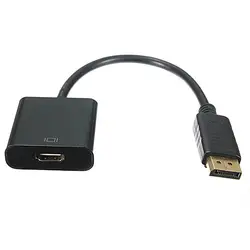 TTKK горячий HD DP Displayport Мужской HDMI Женский кабель конвертер адаптер для ноутбука hp Dell