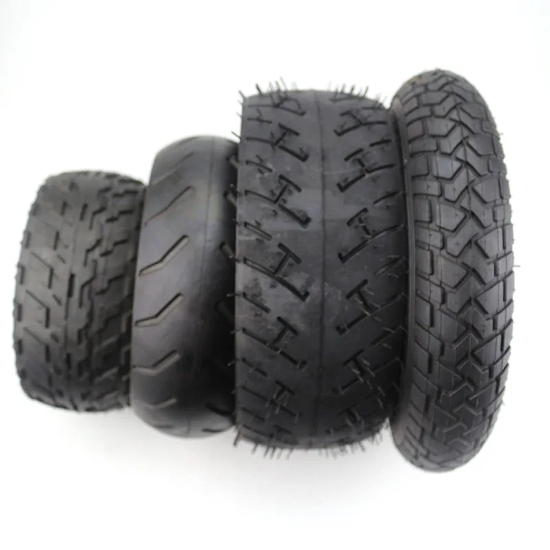 54-152(10x2)Tyre with Inner Tube 180x70 Solid Tyre/200x70/75-65-8 Tubeless Tire /For Electic Scooter Motorcycle ATV Moped Parts