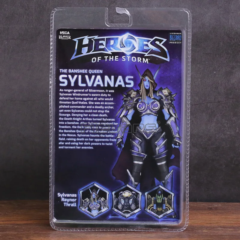 NECA "Heroes of The Storm" The Banshee queen Sylvanas ПВХ фигурка Коллекционная модель игрушки