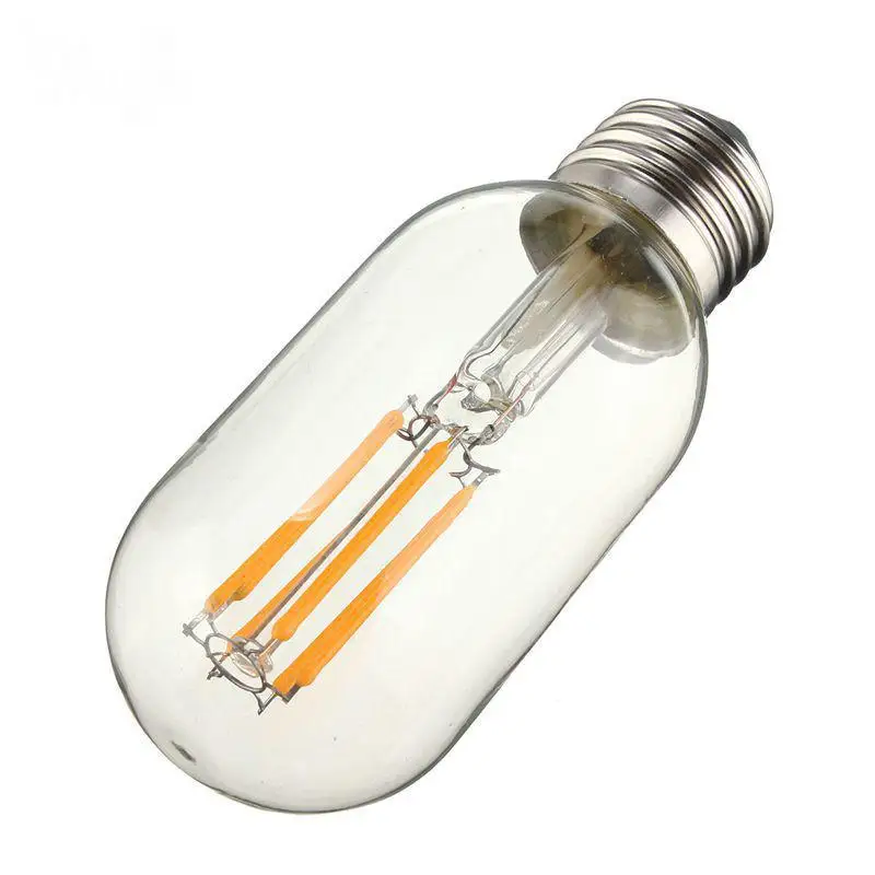 

LightInBox Filament Tubular Light Bulb Dimmable Warm White 220V E27/E26 T45 2W 4W 6W 8W COB Retro Vintage Edison Lamp