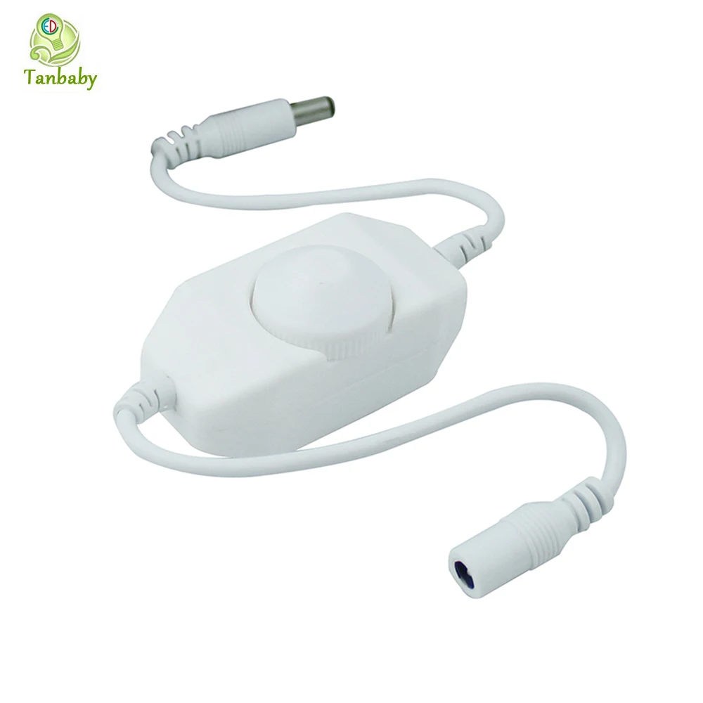 

Switch led dimmer DC12-24V 2A brightness adjustable led strip controller for single color strip 3528