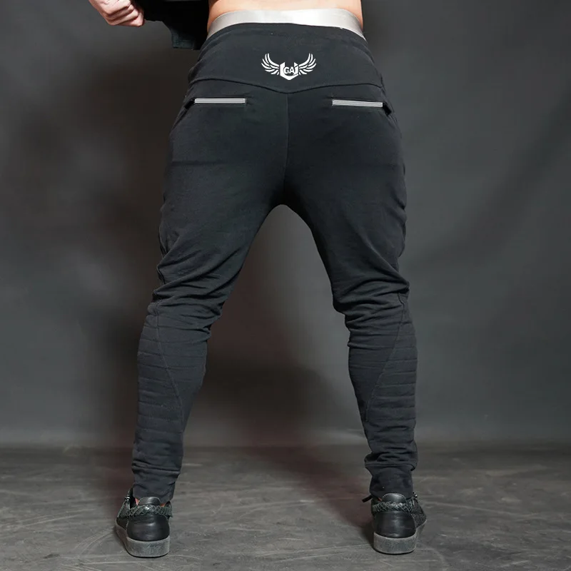 Maoxzon Для Мужчин's Повседневное Drawstring Фитнес Штаны для мужской моды Активные тренировки Jogger свободные узкие брюки пот Штаны Размеры M-XXL