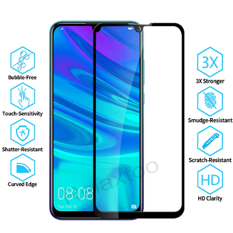 Закаленное стекло для huawei P smart Защитное стекло для экрана для huawei P smart Psmart Z P-smart Z Защитная стеклянная пленка