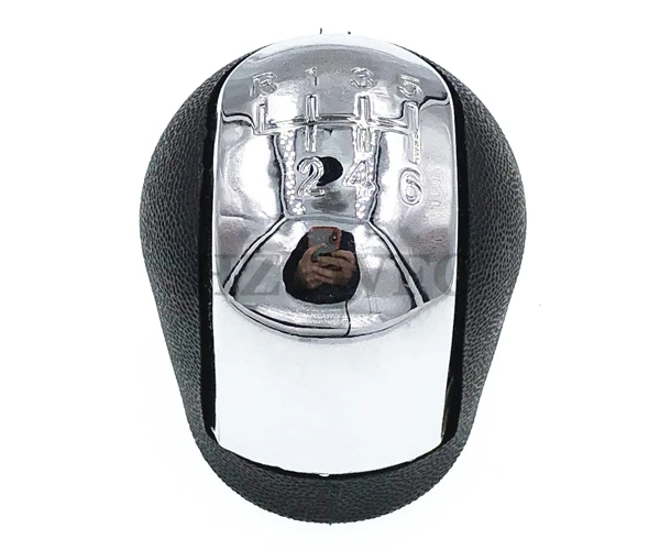

New 6 Speed GEAR STICK SHIFT KNOB GEAR LEVER SHIFTER KNOB For OPEL VECTRA C SIGNUM 2002-2005 Chrome Car Styling