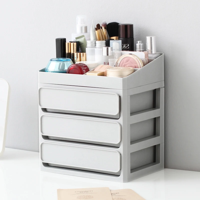  Multi-Layer Makeup Organizer Plastic Storage Box Cosmetic Organizer Drawers Jewelry Box Make Up Org