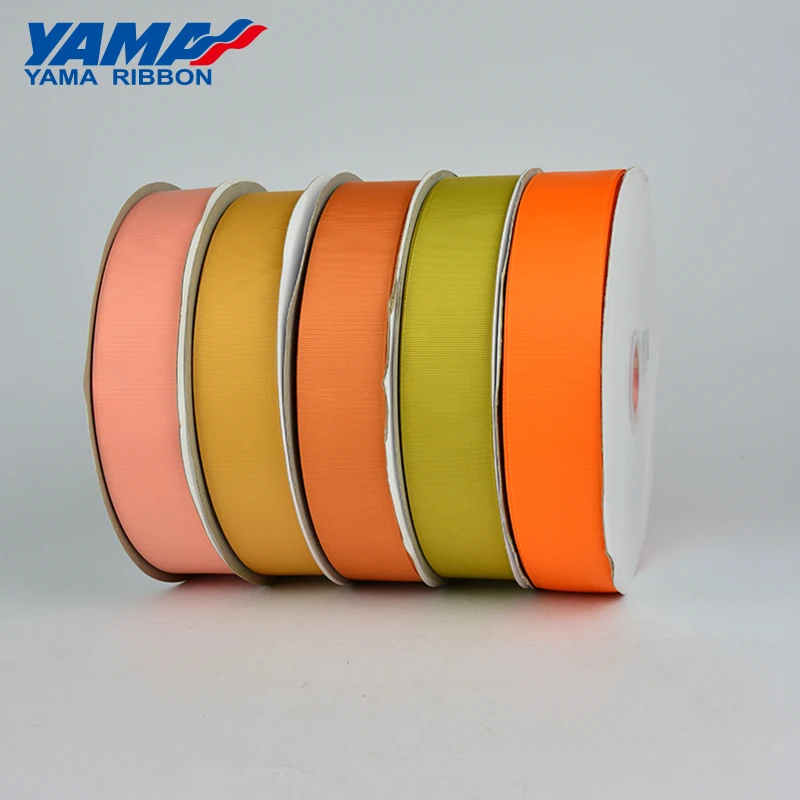 Elegant Yellow Gold Grosgrain Ribbon – 100 Yards for Gift Wrapping & Party Decorations