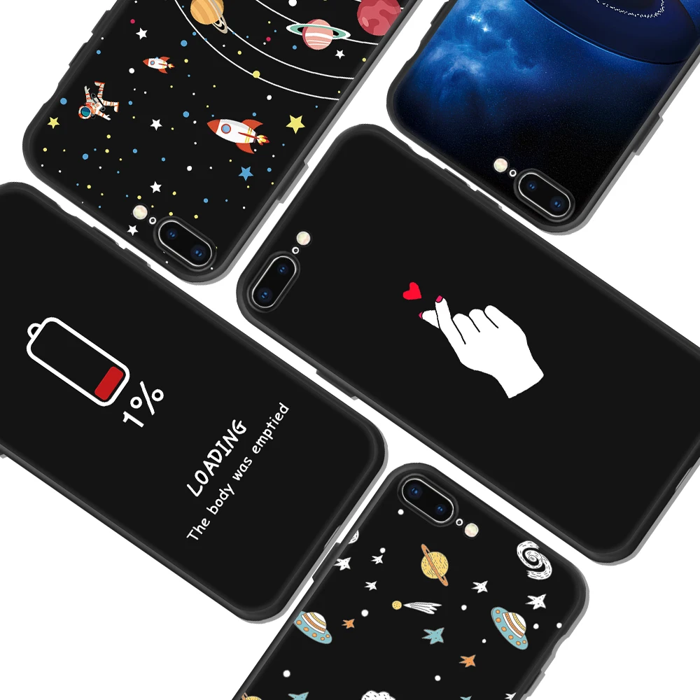

King and Queen Pattern Phone Case For iPhone Xs Max Xs Xr X 8 7 6 6S Plus 5 5S SE Soft TPU Cover Case For iPhone Xs Max Xs Xr