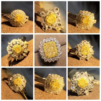 

We have a lot of styles that we like to customize. 1-5 Carat ct Wedding Moissanite Diamond Ring Genuine 18K 750 White Gold 1