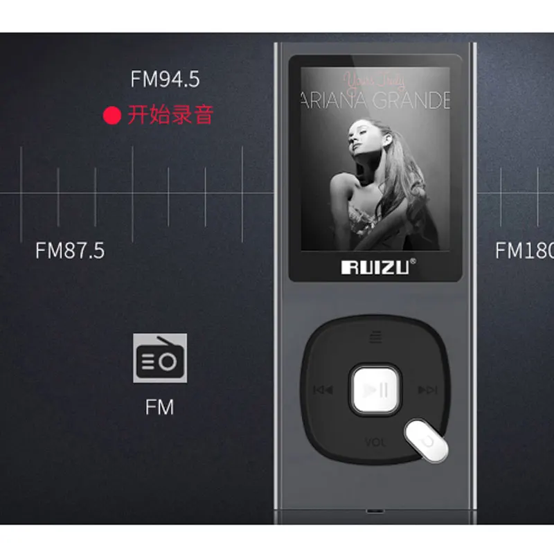 Оригинальный RUIZU X28 MP4 плеер 8 GBWAV/APE/WMA/FLAC высокое качество звука без потерь