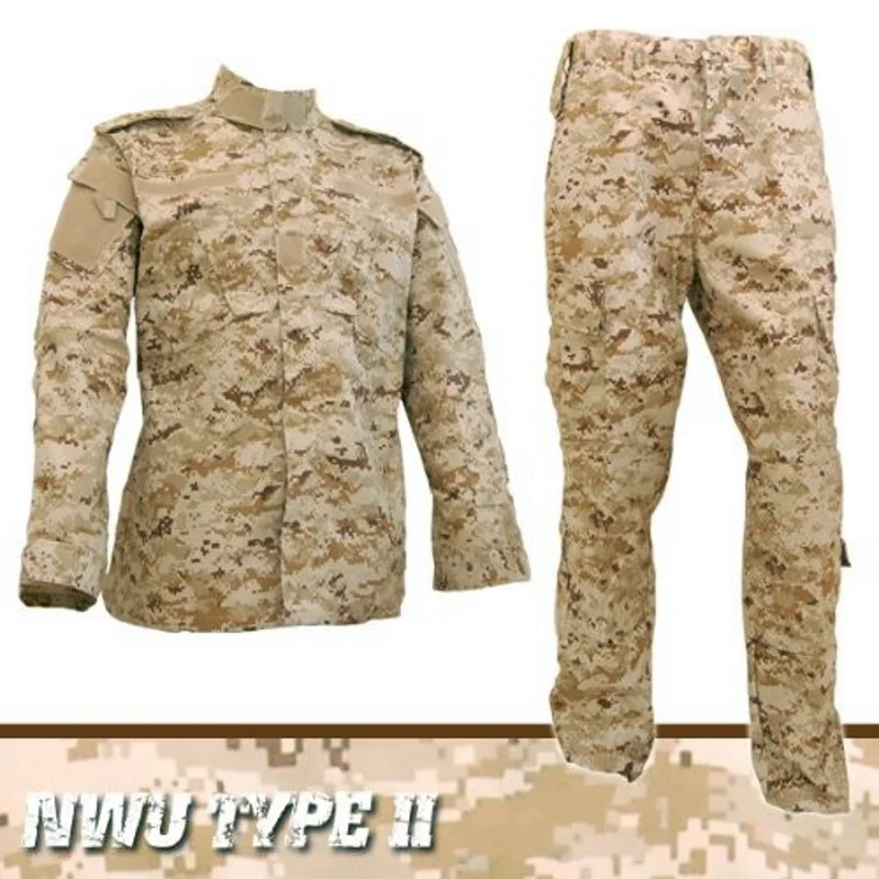 BDU Uniform Shirt&Pants Digi-Desert Camo