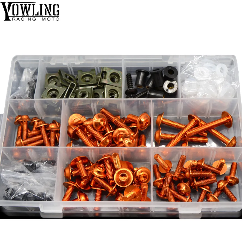 Acessórios da Motocicleta Parafusos para Ktm Carenagem Brisa Corpo Trabalho Parafusos Porcas 200 250 390 690 990 Duke rc Smc – Smcr Enduro r