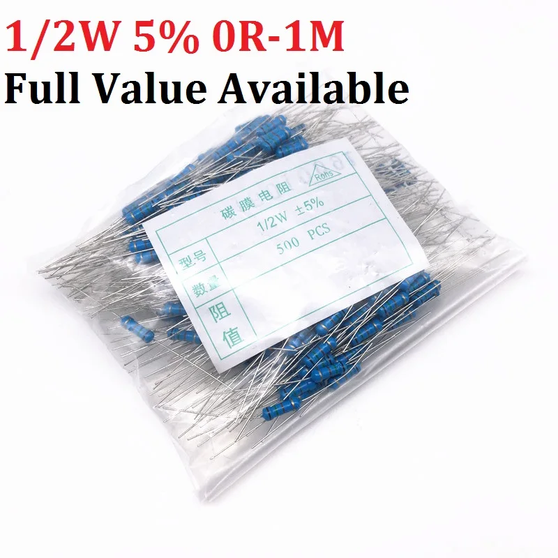 Resistenze carbonio 2 W/5% 10 x 5,6 k Ohm Resistenze carbonio 2 W/5% 10 x 5,6 k Ohm