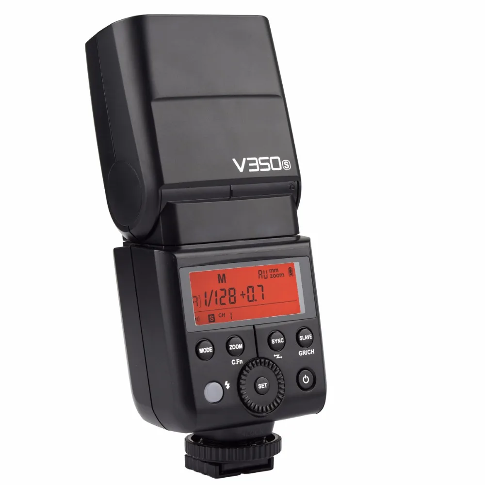 

Godox V350S TTL 2.4G Li-ion Camera Speedlite Flash with Built-in Rechargeable Battery for Sony a7RIII a7RII A9 a7R a58 a99