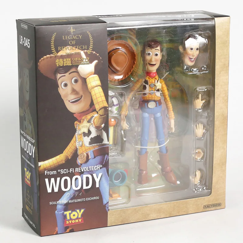 Sci-Fi игрушка Revoltech Story 048 Jessie/LR-045 Woody/011 Базз Лайтер ПВХ фигурка Коллекционная модель игрушки