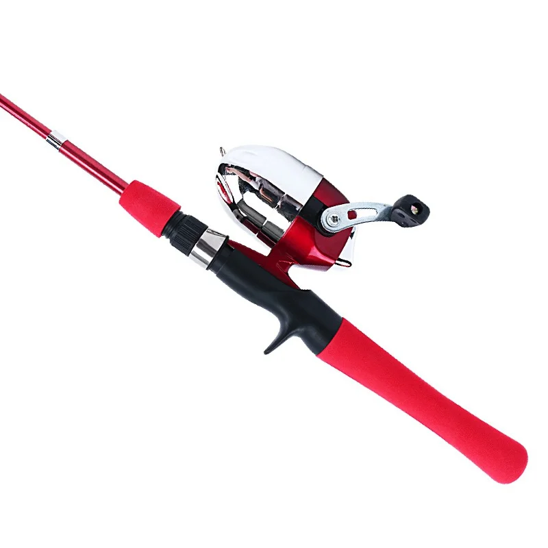 

Strong 1.2 M Telescopic Fishing Rod Reel Full Kit Fishing Rod combo sets Beginner Combination withFishing Rod