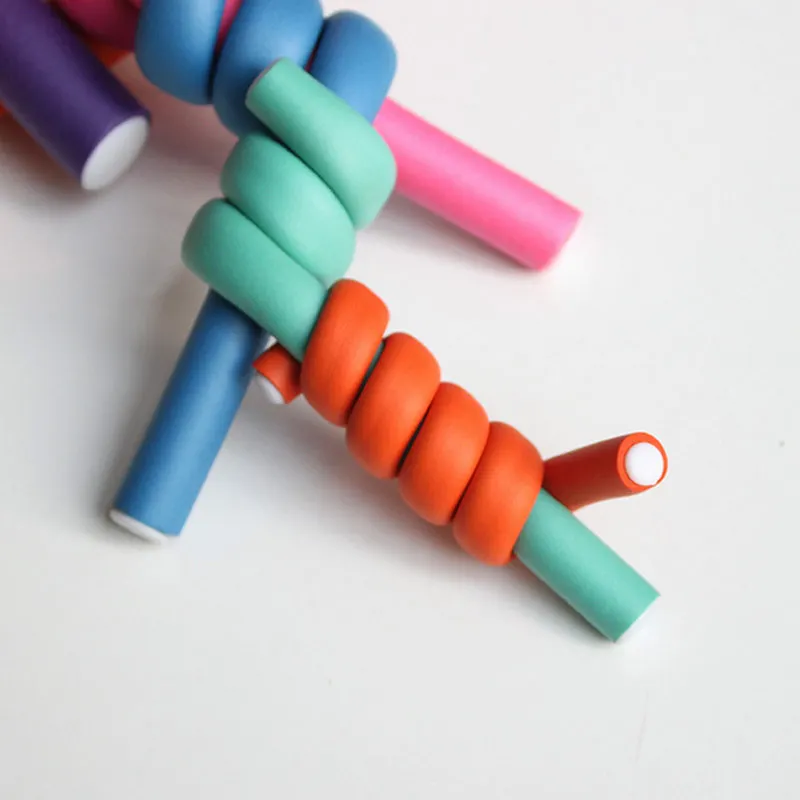 Soft Hair Curlers Magic Air Hair Rollers Curling Sticks Foam bendy Twist Flexi Rods DIY Styling Tool Curl hair curler 10 Pcs/Set hair styling tool hair curling tools
