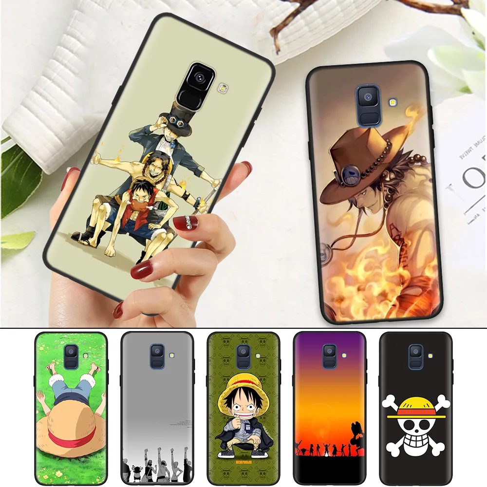 

Black Silicone Soft Case Cover for Samsung Galaxy A7 A70 A50 A40 A30 A20 A10 A8 A9 A6 2018 Plus 2018 Star A20E Shell One Piece