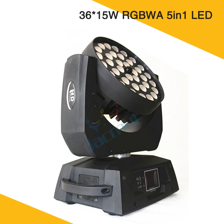 New Led Wash Fixture RGBWA Led Beam Moving Head Stage Light Dynamic