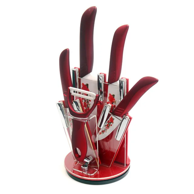 Red Knife Block Ler Xyj Brand 3 Inch 4 5 6 Red Knife Block Ler Xyj Brand 3 Inch 4 5 6