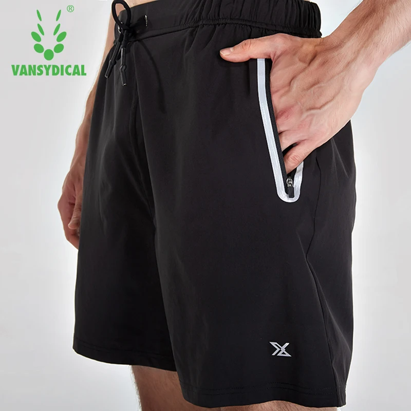 Men s Drawstring Running Shorts Quick Dry Basketball font b Football b font Shorts XXL Black