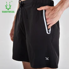 Men s Drawstring Running Shorts Quick Dry Basketball font b Football b font Shorts XXL Black